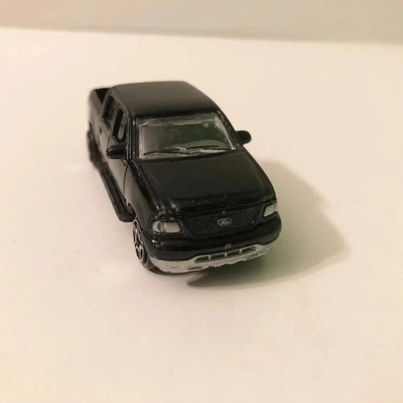 Lot  of 2 Motor Max Ford F150 and Galoob Micro Machines Tractor Truck Hauler - Picture 3 of 12